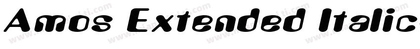 Amos Extended Italic字体转换